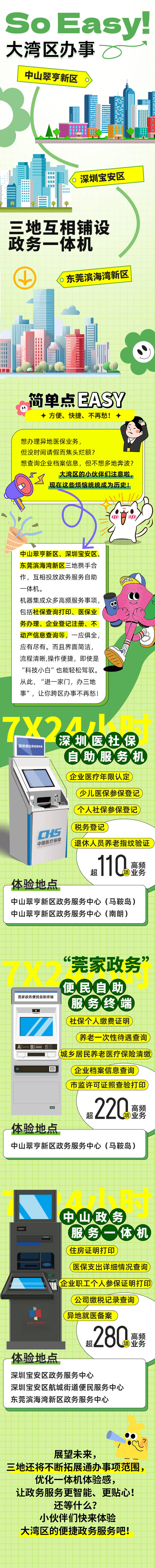超600项服务事项实现通办，深莞中三地互设政务一体机