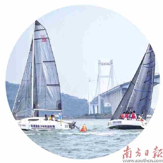 南沙是大湾区帆船赛唯一内地赛点。