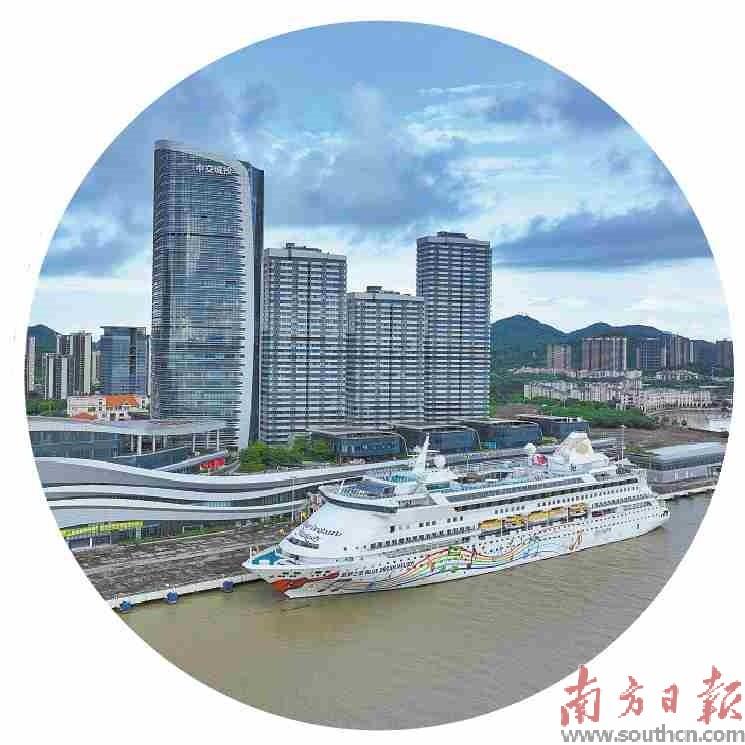 南沙国际邮轮母港已正式开港运营。
