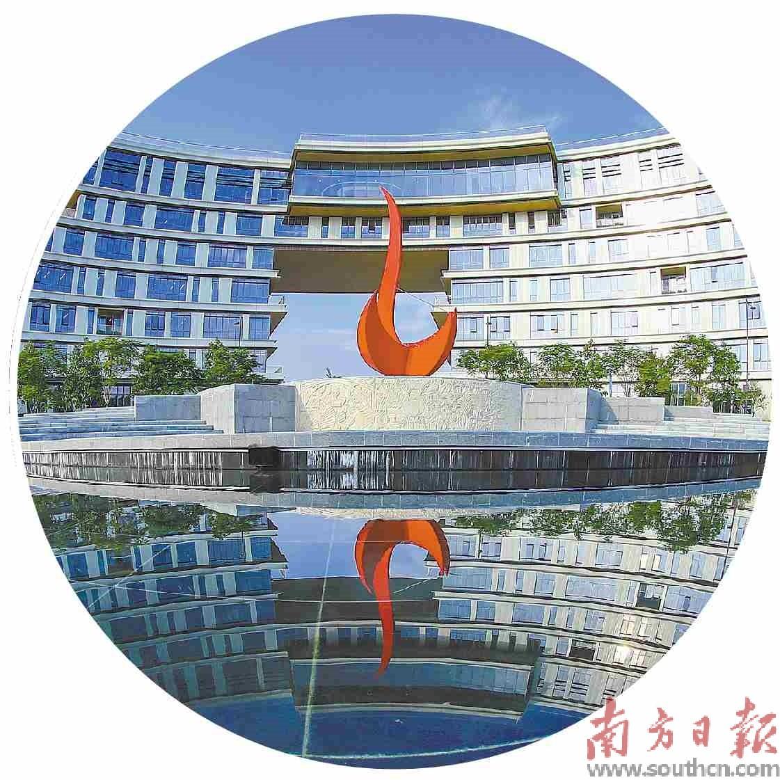 香港科技大学（广州）校园。