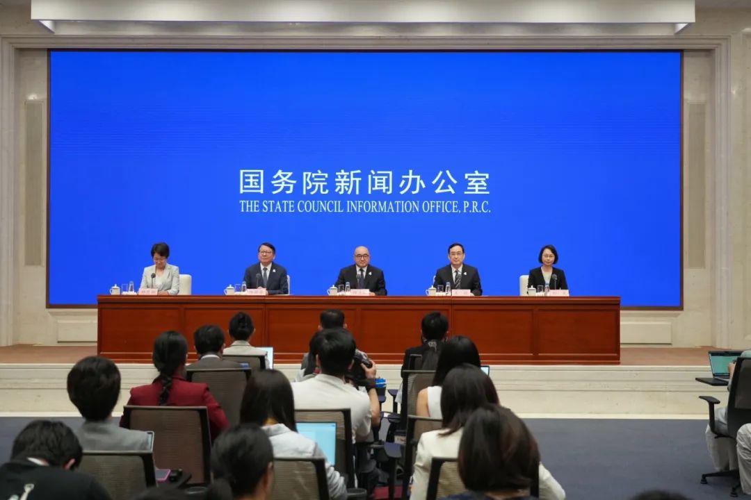 第十五届全国运动会筹办情况新闻发布会现场 图源南方+