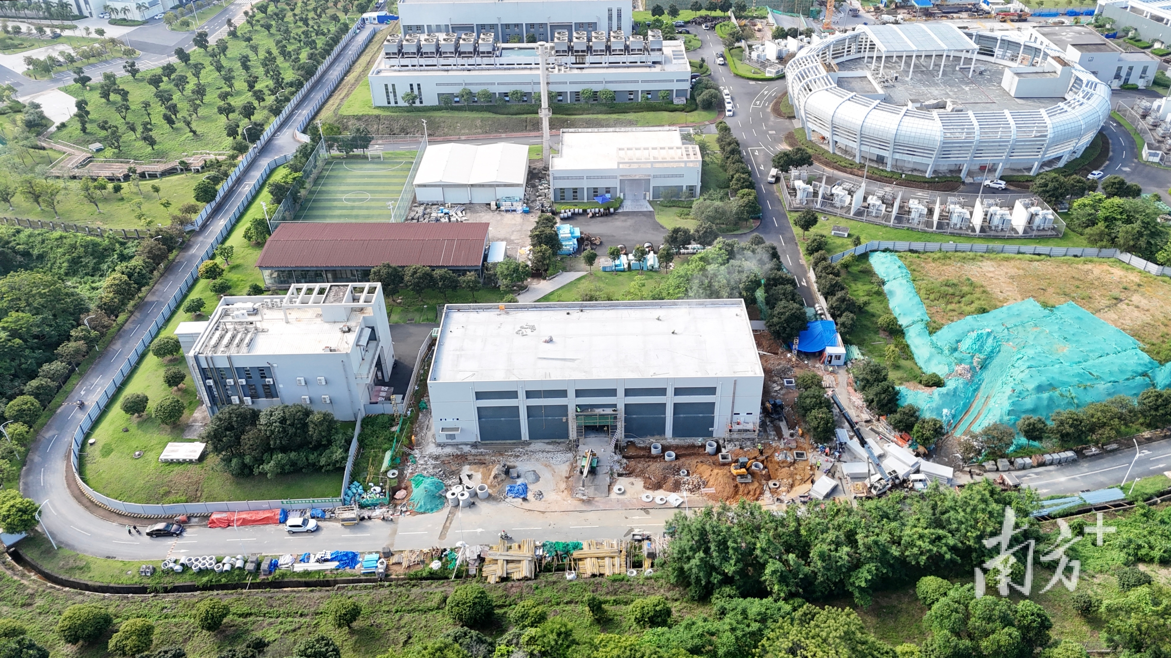 项目建设现场。